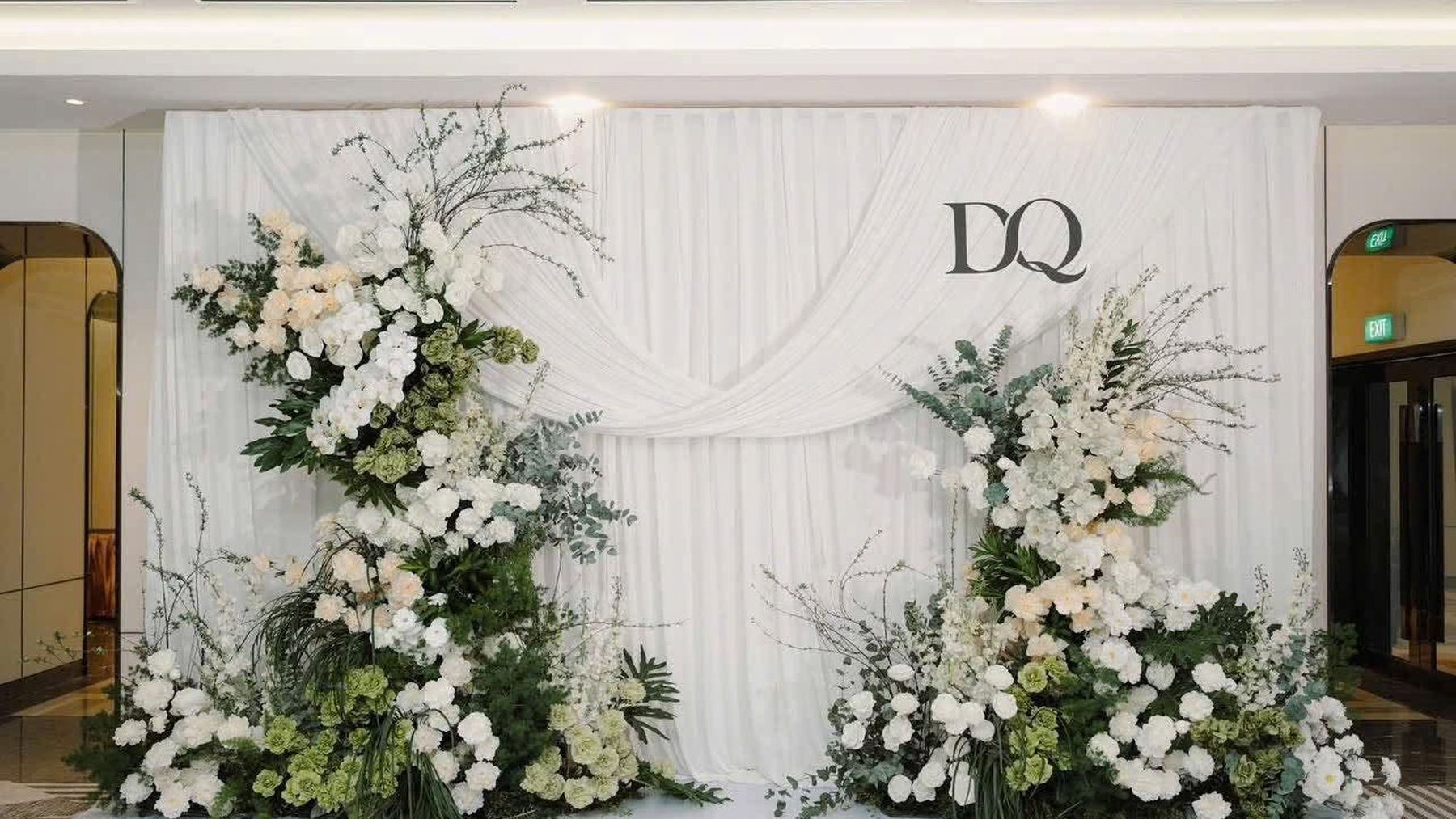 Không gian tiệc cưới do Phương Nam Décor thực hiện